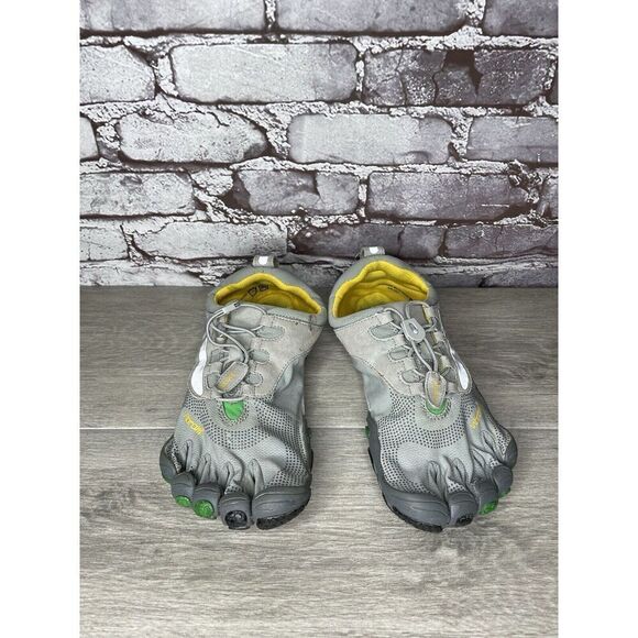 Vibram FiveFingers M355 Gray Green Minimalist Barefoot Shoes Men’s Sz 42EU/9M US main image 6